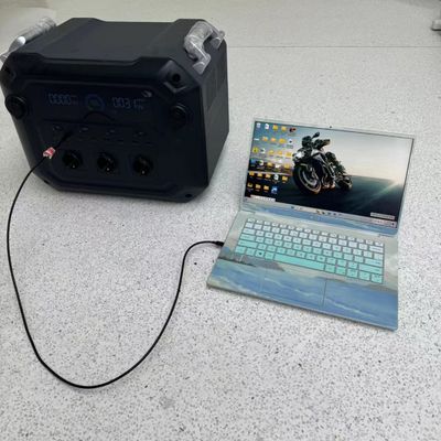 3600W สาธารณรงไฟฟ้าแบบพกพาที่มีคลื่นไซน์บริสุทธิ์ LiFePO4 เซลล์เอเนอร์จี สะสม BMS แบตเตอรี่