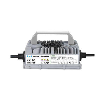 เครื่องชาร์จแบตเตอรี่ลิเธียมรถยนต์ 48V 60V 72V สําหรับรถยกไฟฟ้าและรถระบายน้ํา