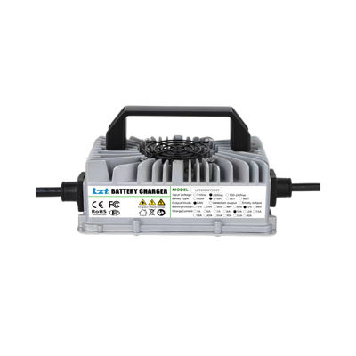 เครื่องชาร์จแบตเตอรี่ลิเธียมรถยนต์ 48V 60V 72V สําหรับรถยกไฟฟ้าและรถระบายน้ํา