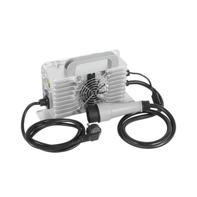 เครื่องชาร์จแบตเตอรี่ลิเธียมรถยนต์ 48V 60V 72V สําหรับรถยกไฟฟ้าและรถระบายน้ํา