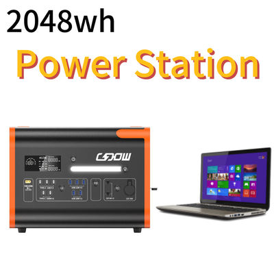 เครื่องกําเนิดพลังแสงอาทิตย์ 2200W แผ่นพลังแสงอาทิตย์ 2500W พร้อมสถานีไฟฟ้าพกพา แหล่งพลังงานของคุณ