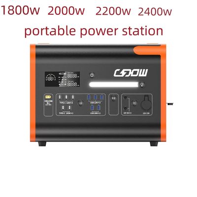 สถานที่เก็บพลังงาน 2200W Output Voltage Fluctuation Range -5%-5%