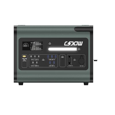 สถานที่เก็บพลังงาน 2200W Output Voltage Fluctuation Range -5%-5%