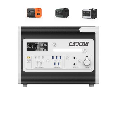 50/60Hz การชาร์จไร้สาย Output Lithium Battery Generator สําหรับบ้าน/กลางแจ้ง/ฉุกเฉิน