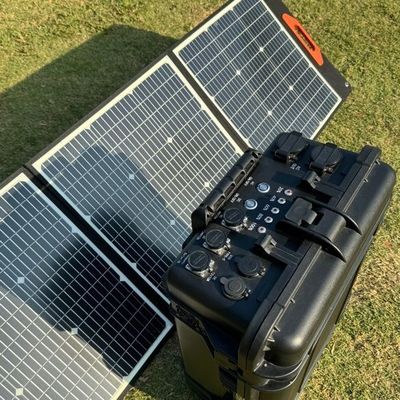 พลังงานสูงสุด 8000W พลังงานเก็บพลังงาน สถานไฟฟ้าสําหรับฉุกเฉินในบ้าน / ค่าย / โซลาร์