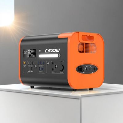 Home Emergency และ Outdoor Camping Power Bank Generator 2200W พร้อมเครื่องปรับอัตราแลกเปลี่ยน AC/DC