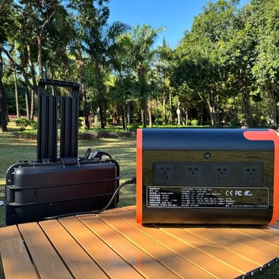 เครื่องกําเนิดไฟพกพา 2200W พร้อม AC/DC 230V Output Power Bank และการชาร์จไร้สาย 15W