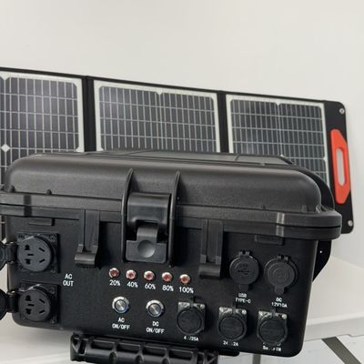 15A Max AC Output LT-40 สถานที่พลังงานแสงอาทิตย์ที่สามารถชาร์จใหม่ได้ สําหรับสถานการณ์ฉุกเฉินในบ้านและรถกอล์ฟ