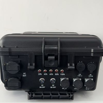 เครื่องกําเนิดพลังงานฉุกเฉินแบบพกพาขนาดใหญ่ขนาด 3000W สําหรับพลังงานผลิตอัตราแลกเปลี่ยนแรงสูง