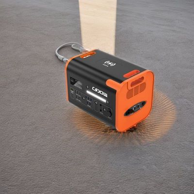 LiFePO4 แบตเตอรี่เซลล์ประเภท 220V Output พกพาสถานีพลังงานสําหรับการพิกนิคและฉุกเฉิน