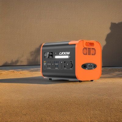 LiFePO4 แบตเตอรี่เซลล์ประเภท 220V Output พกพาสถานีพลังงานสําหรับการพิกนิคและฉุกเฉิน