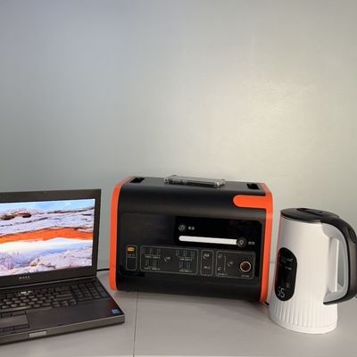 แบตเตอรี่ LiFePO4 ถอนออก 2200W 230V/110V2048wh เครื่องผลิตพลังงานแสงอาทิตย์ชาร์จเร็ว