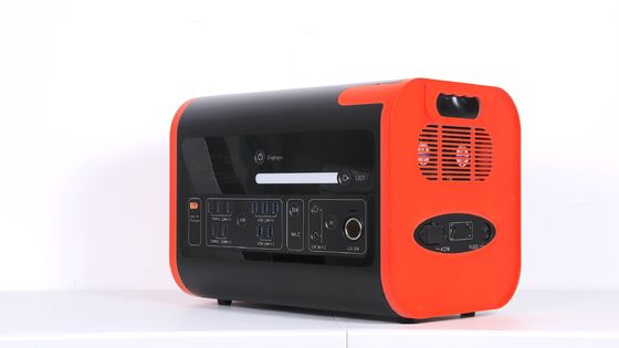 ระบบเก็บพลังงานพลังงานแสงอาทิตย์บ้าน 2200W 2048wh สถานที่พลังงานพกพาสําหรับการตั้งแคมป์กลางแจ้ง