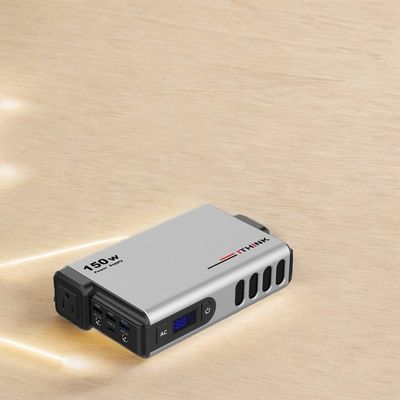 โรงไฟฟ้าพกพา 150W สามารถรีไซเคิลและชาร์จเร็ว