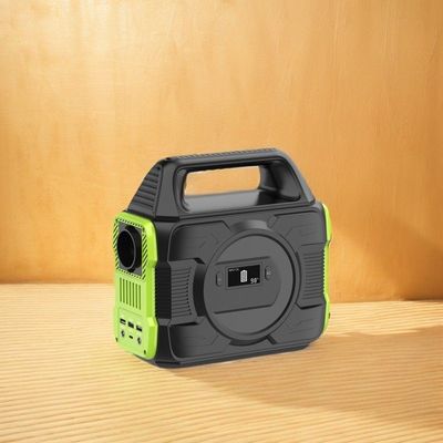 สถานที่ไฟฟ้าแบบพกพาชาร์จแบบ AC 110/220V พร้อมจอ LCD และแบตเตอรี่ลิตিয়াম 300W