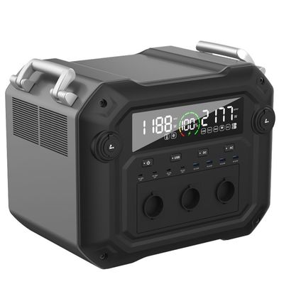 1200W ชาร์จ 2500W เครื่องผลิตพลังแสงอาทิตย์พลังงานสูง สําหรับโรงไฟฟ้าพกพาในครัวเรือน