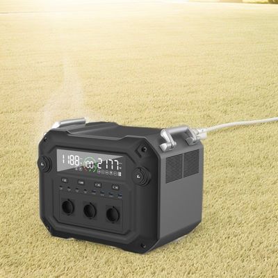 1200W ชาร์จ 2500W เครื่องผลิตพลังแสงอาทิตย์พลังงานสูง สําหรับโรงไฟฟ้าพกพาในครัวเรือน