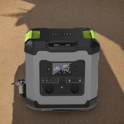 การชาร์จไร้สาย 300W/500W/1000W/1800W/2000W สถานไฟฟ้าพลังแสงอาทิตย์ สถานไฟฟ้าพกพาสําหรับอุปกรณ์เคลื่อนที่ Au UK Us EU Plug 220V 110V 230V 50Hz 60Hz