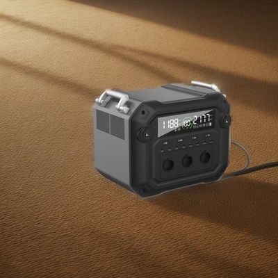 แรงออก AC 2500W 2340wh สถานไฟฟ้ากลางแจ้งที่พกพา