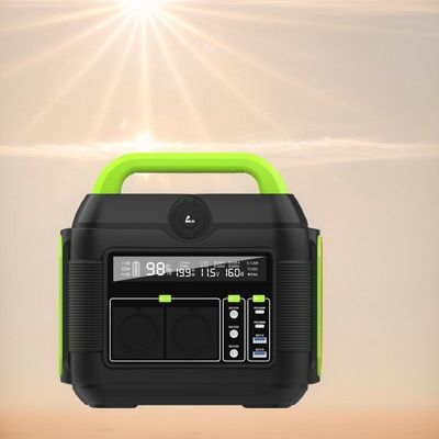 พิสูจน์จอกระจกเหลว 600W/576wh โมบาย พลังงานที่เก็บพลังงาน สถานีพลังงานสําหรับการตั้งแคมป์กลางแจ้งฉุกเฉิน