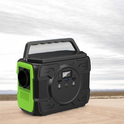 สถานีพลังงานค่ายพกพา 200W ลิทธิียม AC DC Output Solar Energy Generator สําหรับคอมพิวเตอร์