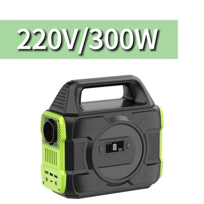 เครื่องกําเนิดพลังแสงอาทิตย์ 300W 100W ธนาคารพลังงาน 500W พร้อมคลื่นไซน์บริสุทธิ์และพลังงานพกพา