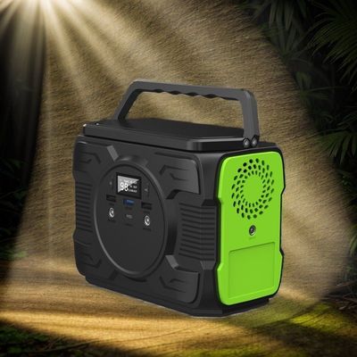 ตลาดอเมริกาใต้ สถานไฟฟ้าพกพาแบบชาร์จใหม่ 200W พร้อมแบตเตอรี่ลิทธิียมไอออน
