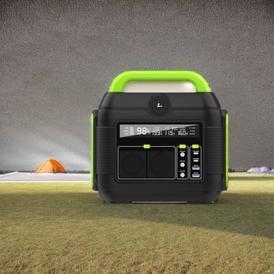 600W ไซน์เวฟ 220V 576wh แคมป์กลางแจ้ง แบตเตอรี่ลิเดียม แบตเตอรี่ไฟฟ้ามือถือสําหรับบ้าน