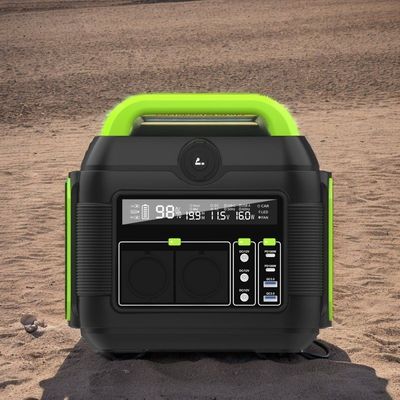 พกพา 600W ภายนอก โมบายล์ พลังงานที่เก็บพลังงานสําหรับการชาร์จ Drone RV ดวงอาทิตย์