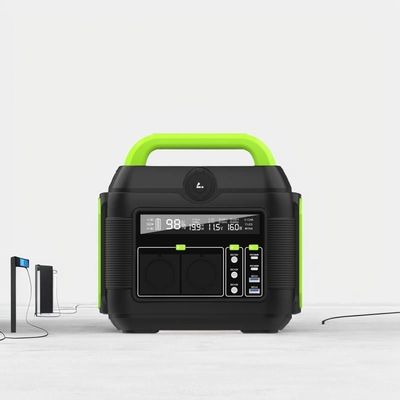แบตเตอรี่ลิตยูม 600W พกพาภายนอกที่เก็บพลังงาน พลังงานสําหรับพลังงานฉุกเฉิน