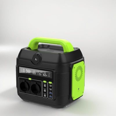 สีที่สามารถปรับแต่งได้ เครื่องไฟฟ้าเก็บพลังงานแบบพกพา 600W สําหรับฉุกเฉินในครัวเรือน