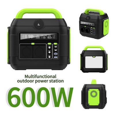 โรงไฟฟ้าพลังแสงอาทิตย์แบบพกพา 600W สําหรับการเก็บพลังงานในบ้านในอเมริกาเหนือ