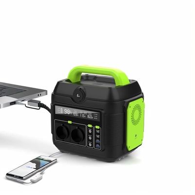 600W AC110V AC220V แบตเตอรี่ลิเดียม แพ็ค สถานที่พลังงานแสงอาทิตย์พกพาสําหรับรถแคมเปอร์และ RV