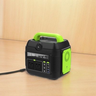 เครื่องกําเนิดฉุกเฉินในบ้านกลางแจ้งแบบพกพาพลังงานสูง 600W พร้อมแบตเตอรี่ถอดได้ ไม่อาจ