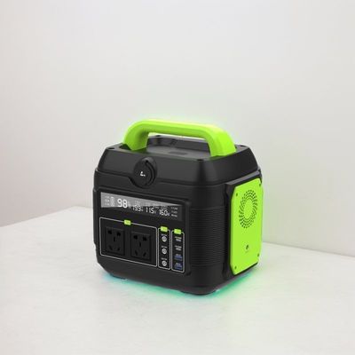 เครื่องกําเนิดฉุกเฉินในบ้านกลางแจ้งแบบพกพาพลังงานสูง 600W พร้อมแบตเตอรี่ถอดได้ ไม่อาจ