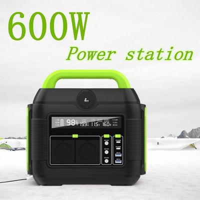 สถานีพลังงานพกพา แบตเตอรี่ลิเดียม โจ๊กเนอร์แสงอาทิตย์ 600W 300W สําหรับทุกคน