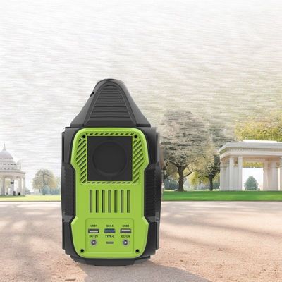 สถานีพลังงานเก็บพลังงานกลางแจ้งแบบพกพา พร้อมแบตเตอรี่ลิธีอุตสาหกรรม 300W ชาร์จเร็วสุด