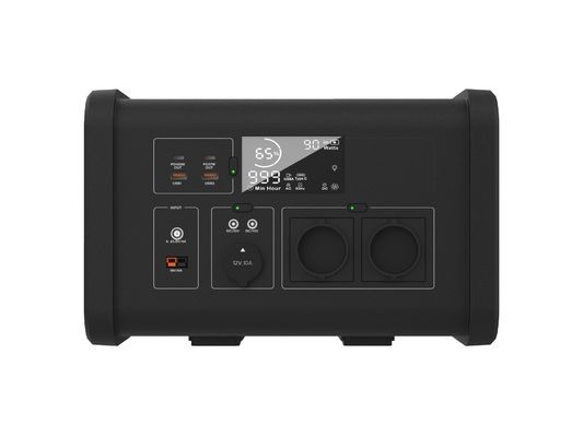 12V-13V/10A DC Output 700W/537.6wh สถานไฟฟ้าพกพาสําหรับการตั้งค่ายและพลังงานแสงอาทิตย์