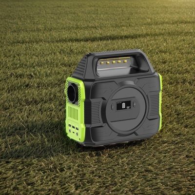 EU AC Socket รองรับทุกโรงไฟฟ้าพลังแสงอาทิตย์พกพา 300W พร้อมแบตเตอรี่ลิเดียม RV