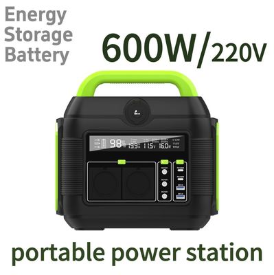 ระบบเก็บพลังงานพลังงานแสงอาทิตย์แบบพกพาหลายฟังก์ชัน 600W พร้อมอุปกรณ์ปรับเปลี่ยนและ S6