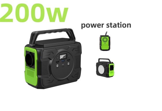 สถานที่พลังงานพกพา 200W สําหรับการชาร์จโทรศัพท์แบบร้อน S2X-173 ปรับแต่ง