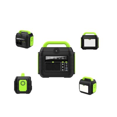เครื่องผลิตพลังแสงอาทิตย์ MPPT 600W 576Wh 14.4V 40Ah 160000mAh เผยจอไฟฟ้าจอ LCD พกพา