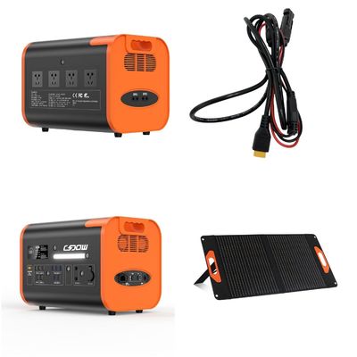 800W แม็กซ์ รถและพลังงานแสงอาทิตย์ชาร์จ UPS สถานที่พลังงานพกพาสําหรับเรือนเรือน RV ของเรือนเรือน