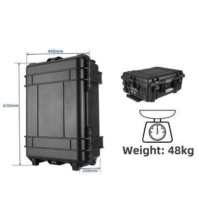 เครื่องผลิตพลังแสงอาทิตย์พกพาขนาดใหญ่ 3000W 4000W สําหรับรถยนต์ RV และภายนอก เวลาชาร์จ 6-7 ชั่วโมง