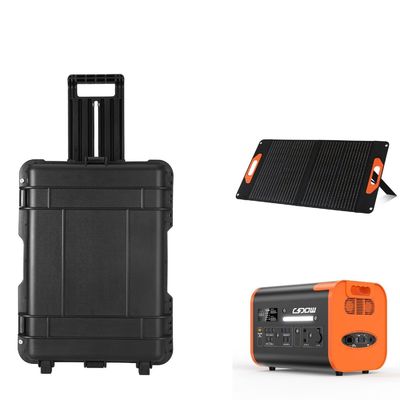 เครื่องกําเนิดพลังแสงอาทิตย์พกพา 6000Watt พร้อมแบตเตอรี่ลิเดียมเทอร์เนอรี่ และสถานีไฟฟ้าเคลื่อนที่