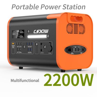สถานไฟฟ้าพกพาที่มี 51.52V40ah 3.22V*16s ความจุของแบตเตอรี่และอายุจักร 2000