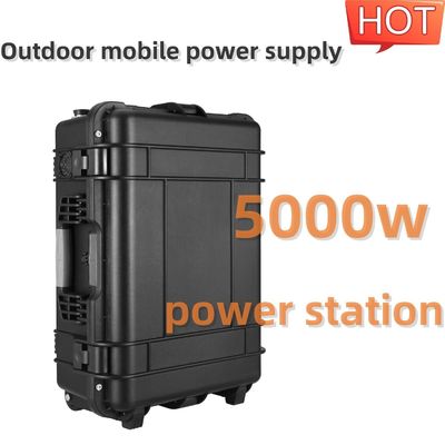 เครื่องผลิตพลังแสงอาทิตย์ขนาดใหญ่ 100ah 5000W พร้อมการชาร์จรถยนต์และป้องกันการชาร์จเกิน
