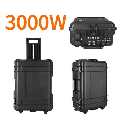 LT-30 พลังงานขนาดสูง 3000wh 3300W LiFePO4 แบตเตอรี่ สถานที่พลังงานพกพาสําหรับแคมป์