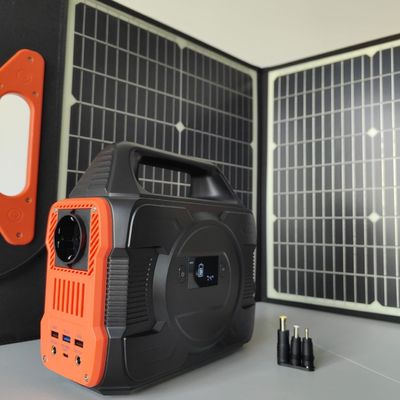 แบตเตอรี่ลิตียม 300W 288Wh สถานที่พลังงานพกพาหลายฟังก์ชัน พร้อมจอ LCD