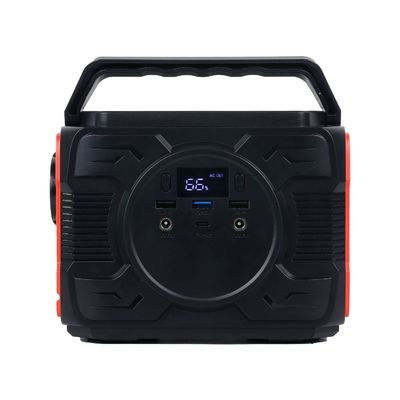 ไฟ LED และ Sos Function สถานที่พลังงานพกพา 200W สําหรับการเก็บพลังงานฉุกเฉิน